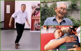 FOTO // Caz emoţionant: Bărbat răpit în copilărie şi-a întâlnit tatăl, 58 de ani mai târziu